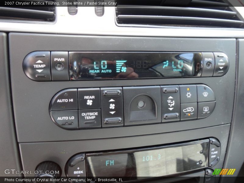 Stone White / Pastel Slate Gray 2007 Chrysler Pacifica Touring
