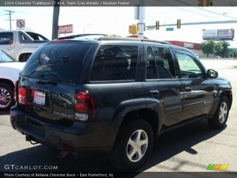 Dark Gray Metallic / Medium Pewter 2004 Chevrolet TrailBlazer LT 4x4