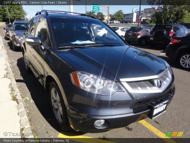 Carbon Gray Pearl / Ebony 2007 Acura RDX