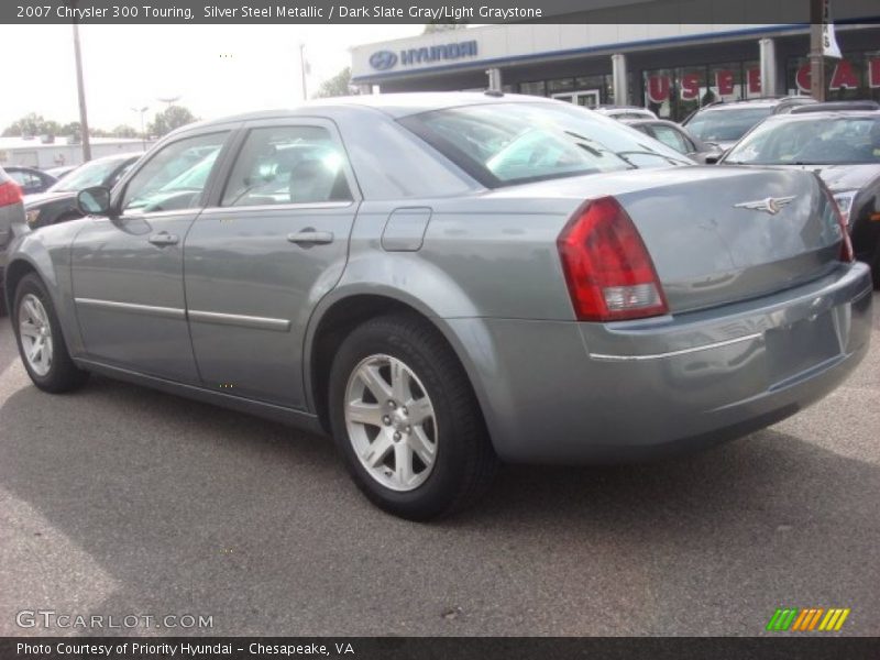 Silver Steel Metallic / Dark Slate Gray/Light Graystone 2007 Chrysler 300 Touring