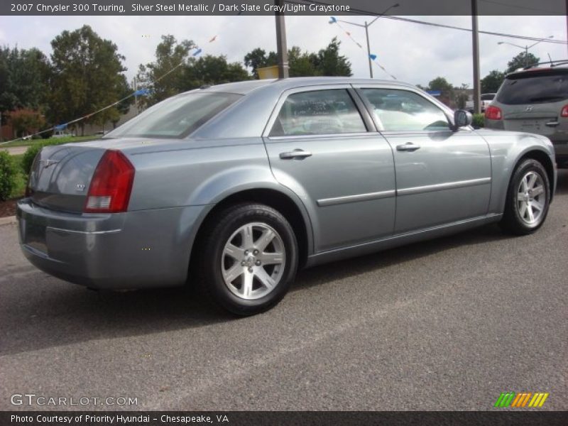 Silver Steel Metallic / Dark Slate Gray/Light Graystone 2007 Chrysler 300 Touring