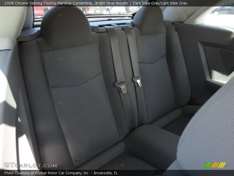 Bright Silver Metallic / Dark Slate Gray/Light Slate Gray 2008 Chrysler Sebring Touring Hardtop Convertible