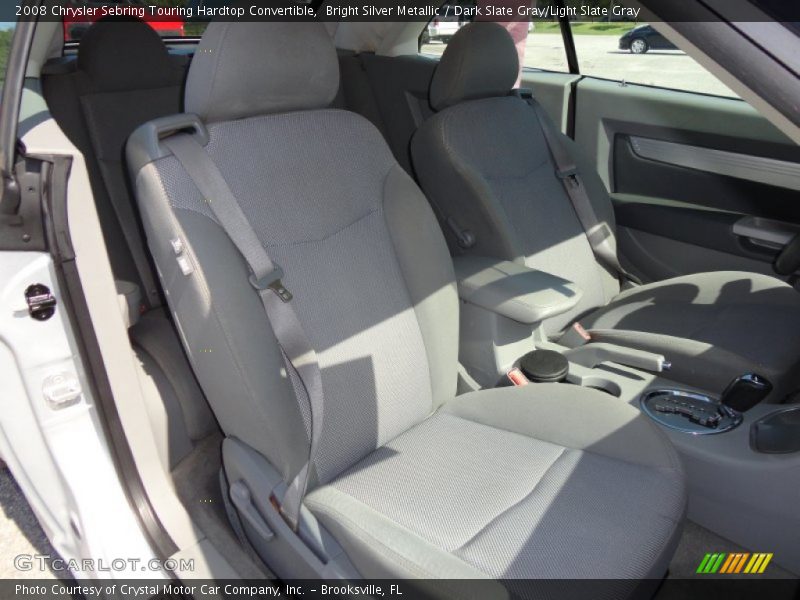 Bright Silver Metallic / Dark Slate Gray/Light Slate Gray 2008 Chrysler Sebring Touring Hardtop Convertible