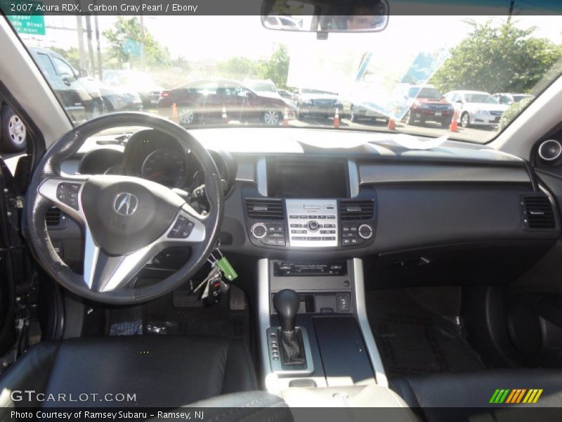Carbon Gray Pearl / Ebony 2007 Acura RDX