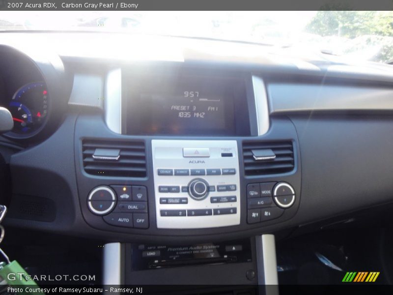 Carbon Gray Pearl / Ebony 2007 Acura RDX
