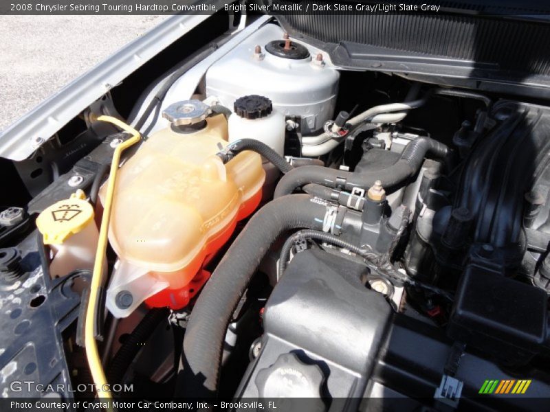  2008 Sebring Touring Hardtop Convertible Engine - 2.7 Liter Flex-Fuel DOHC 24-Valve V6