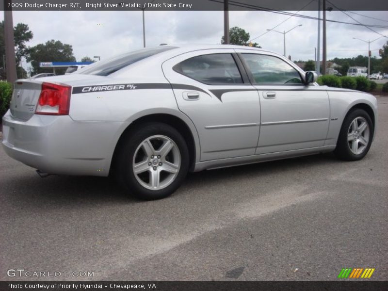 Bright Silver Metallic / Dark Slate Gray 2009 Dodge Charger R/T