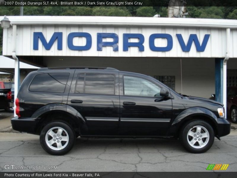 Brilliant Black / Dark Slate Gray/Light Slate Gray 2007 Dodge Durango SLT 4x4
