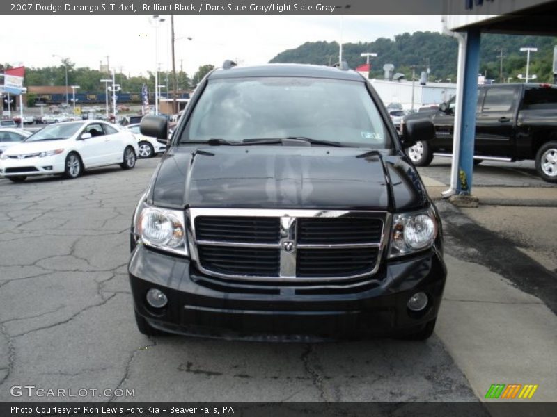 Brilliant Black / Dark Slate Gray/Light Slate Gray 2007 Dodge Durango SLT 4x4