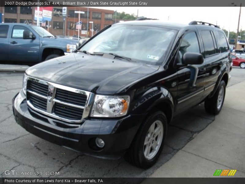 Brilliant Black / Dark Slate Gray/Light Slate Gray 2007 Dodge Durango SLT 4x4