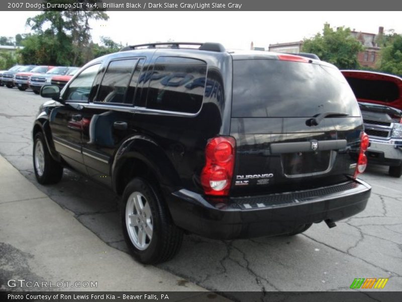 Brilliant Black / Dark Slate Gray/Light Slate Gray 2007 Dodge Durango SLT 4x4