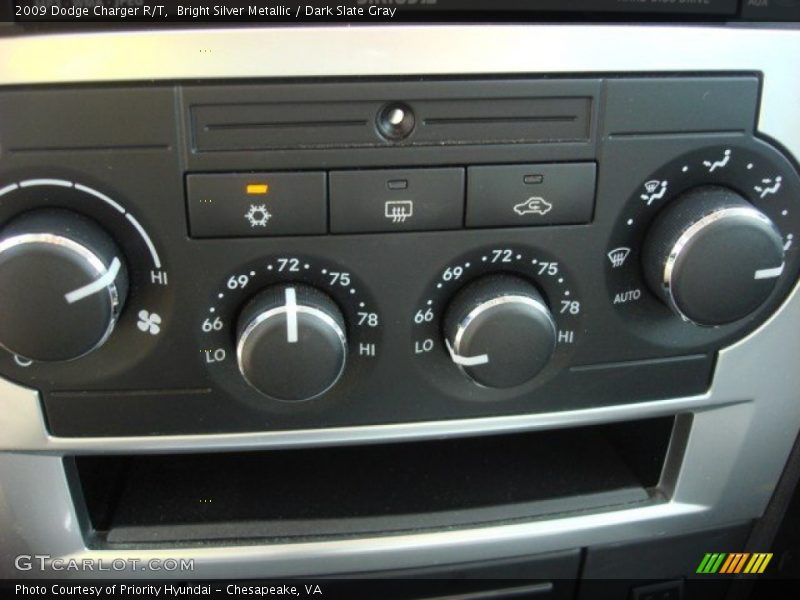 Controls of 2009 Charger R/T