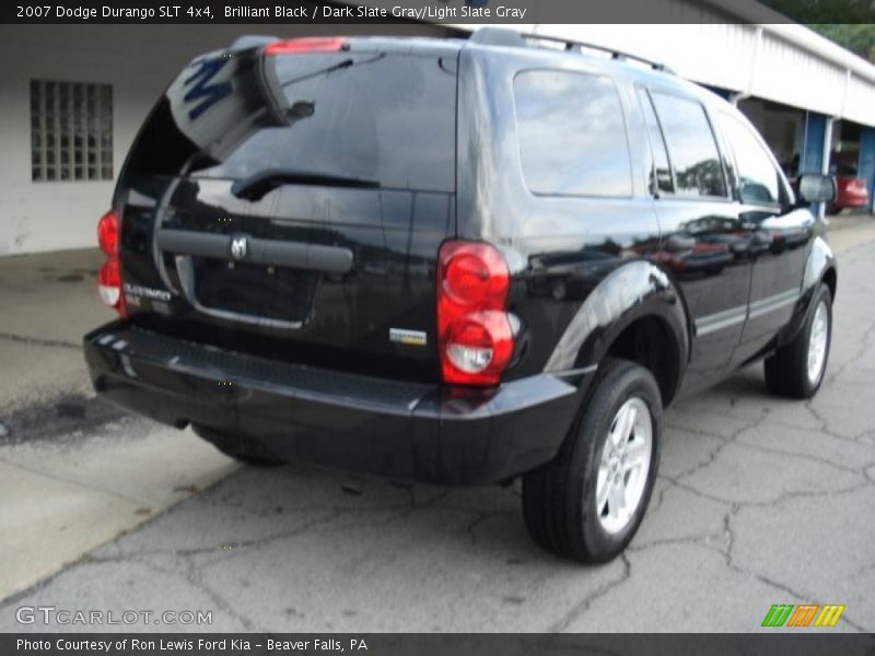 Brilliant Black / Dark Slate Gray/Light Slate Gray 2007 Dodge Durango SLT 4x4