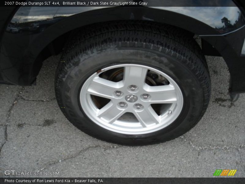 Brilliant Black / Dark Slate Gray/Light Slate Gray 2007 Dodge Durango SLT 4x4