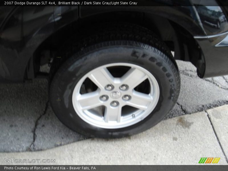 Brilliant Black / Dark Slate Gray/Light Slate Gray 2007 Dodge Durango SLT 4x4