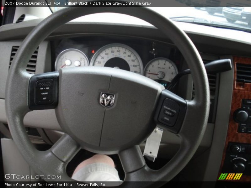 Brilliant Black / Dark Slate Gray/Light Slate Gray 2007 Dodge Durango SLT 4x4