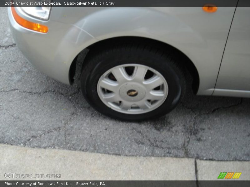 Galaxy Silver Metallic / Gray 2004 Chevrolet Aveo LS Sedan