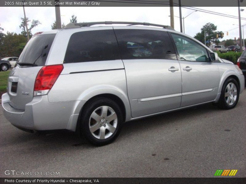 Silver Mist Metallic / Gray 2005 Nissan Quest 3.5 SE