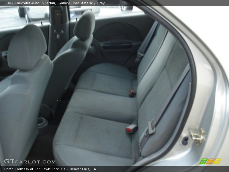 2004 Aveo LS Sedan Gray Interior