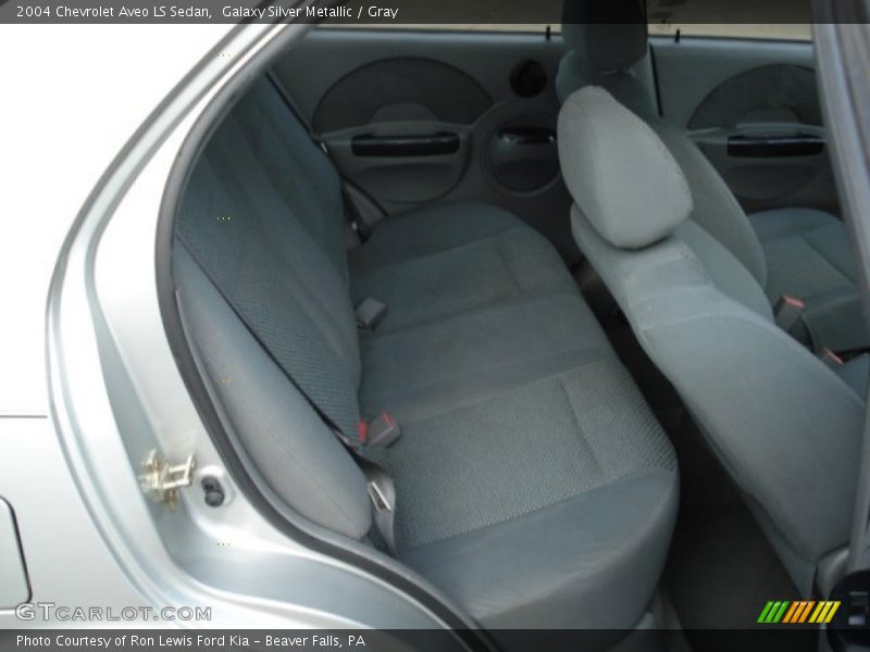 Galaxy Silver Metallic / Gray 2004 Chevrolet Aveo LS Sedan