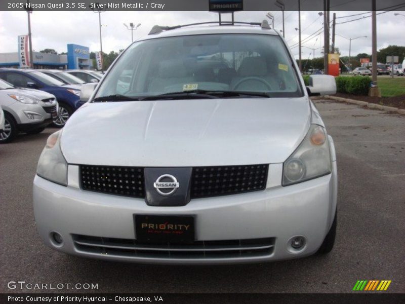 Silver Mist Metallic / Gray 2005 Nissan Quest 3.5 SE
