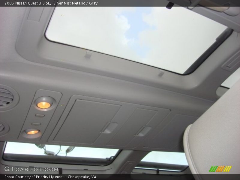 Silver Mist Metallic / Gray 2005 Nissan Quest 3.5 SE