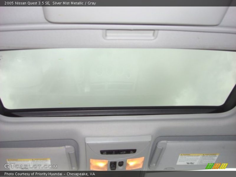 Silver Mist Metallic / Gray 2005 Nissan Quest 3.5 SE
