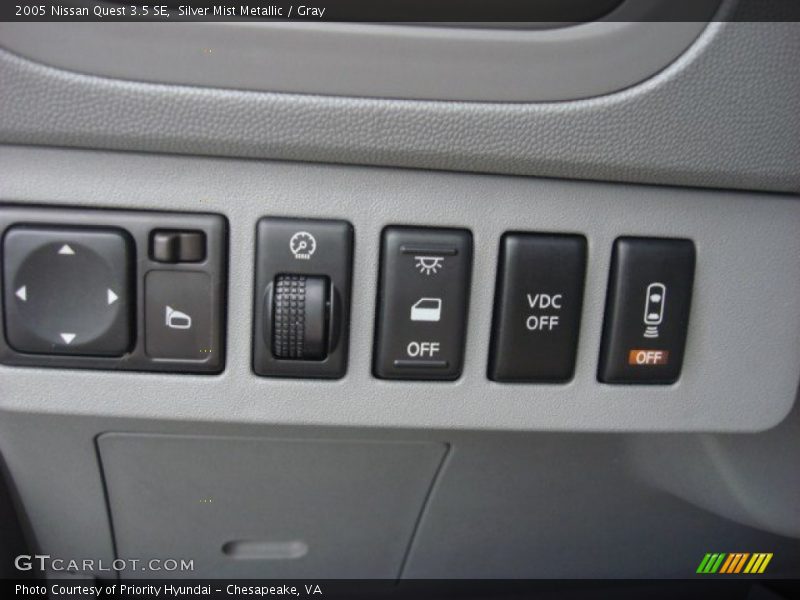 Silver Mist Metallic / Gray 2005 Nissan Quest 3.5 SE
