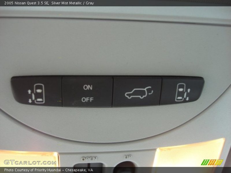 Silver Mist Metallic / Gray 2005 Nissan Quest 3.5 SE