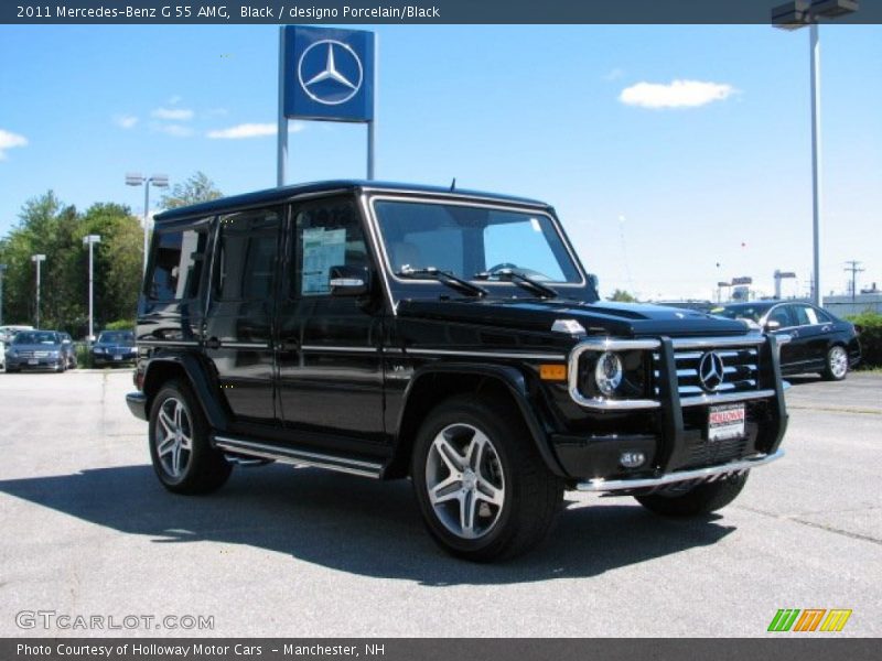 Black / designo Porcelain/Black 2011 Mercedes-Benz G 55 AMG
