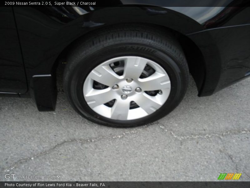 Super Black / Charcoal 2009 Nissan Sentra 2.0 S