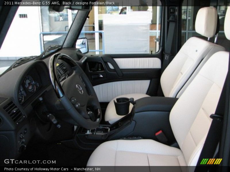  2011 G 55 AMG designo Porcelain/Black Interior