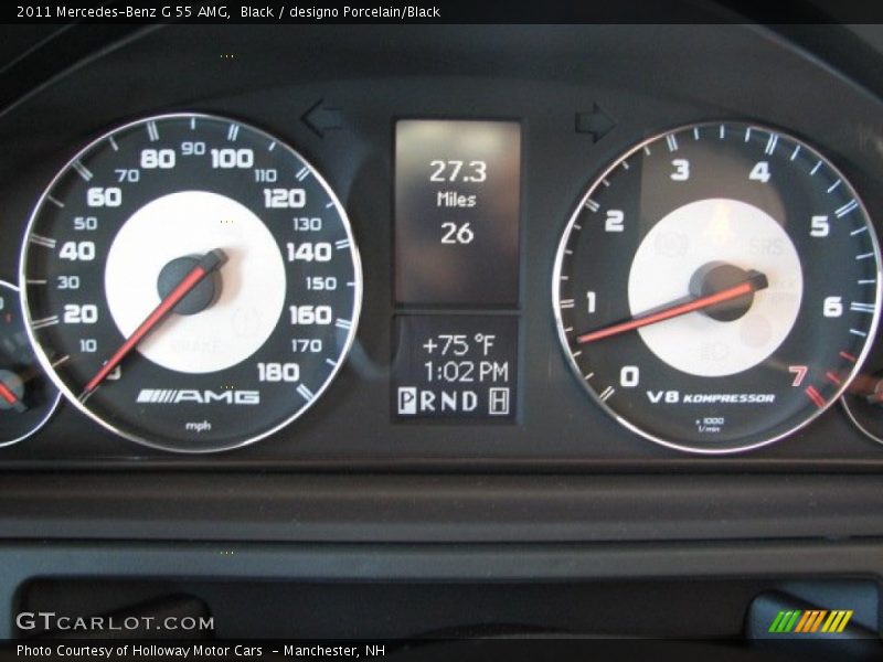  2011 G 55 AMG 55 AMG Gauges