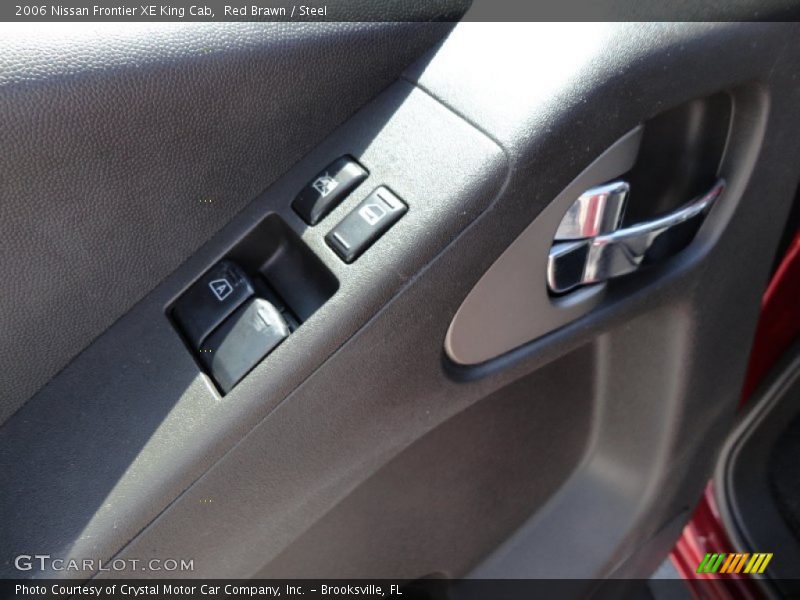 Red Brawn / Steel 2006 Nissan Frontier XE King Cab