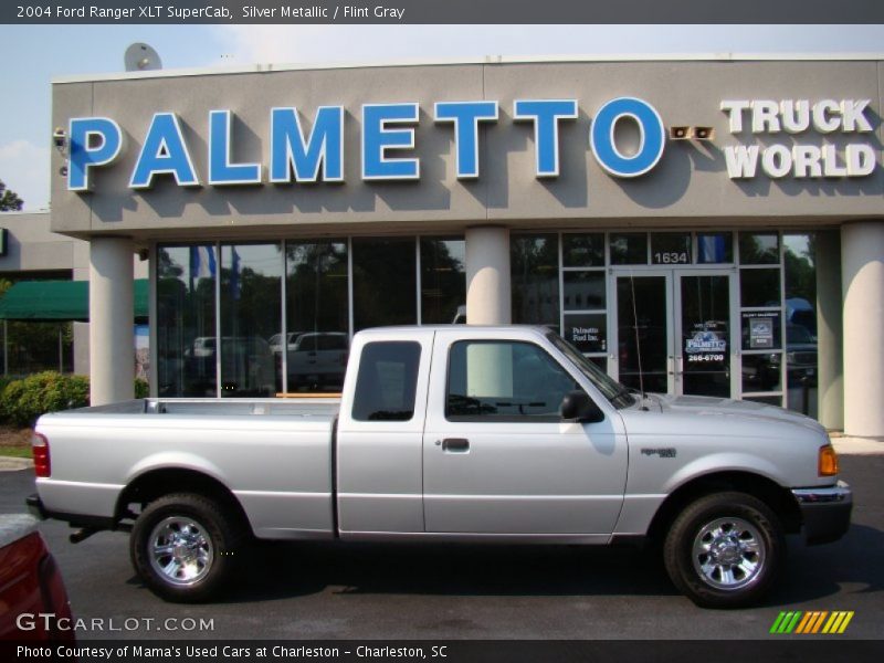 Silver Metallic / Flint Gray 2004 Ford Ranger XLT SuperCab