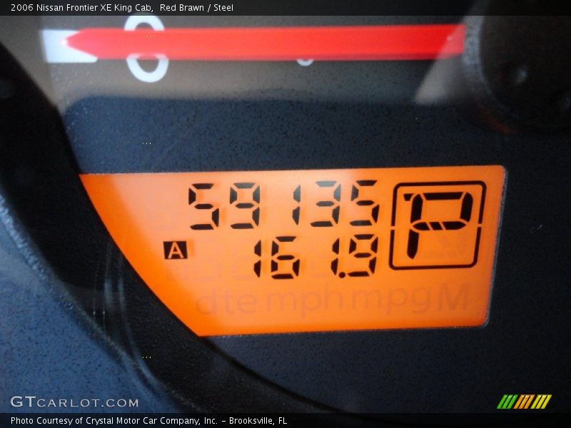 Red Brawn / Steel 2006 Nissan Frontier XE King Cab
