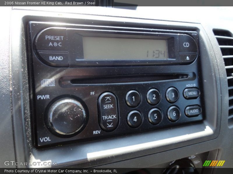 Red Brawn / Steel 2006 Nissan Frontier XE King Cab