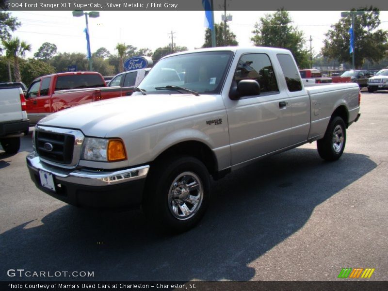 Silver Metallic / Flint Gray 2004 Ford Ranger XLT SuperCab