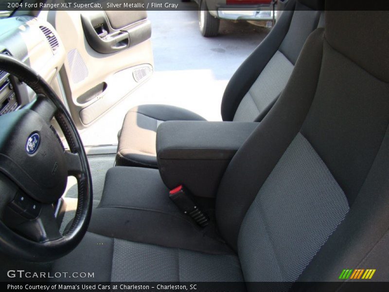 Silver Metallic / Flint Gray 2004 Ford Ranger XLT SuperCab