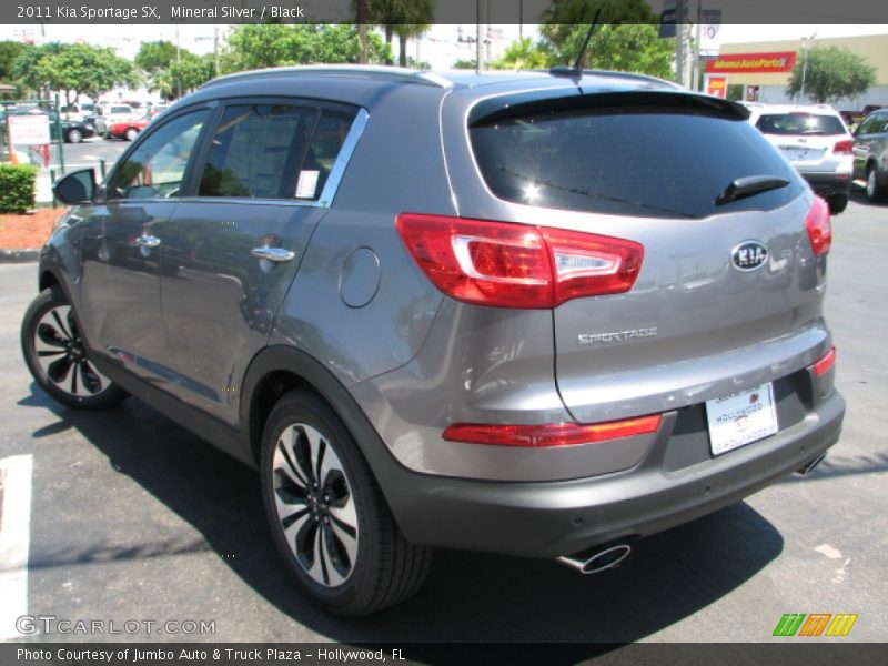 Mineral Silver / Black 2011 Kia Sportage SX