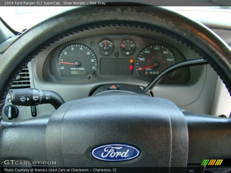 Silver Metallic / Flint Gray 2004 Ford Ranger XLT SuperCab