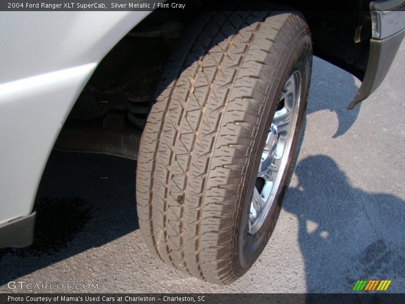 Silver Metallic / Flint Gray 2004 Ford Ranger XLT SuperCab