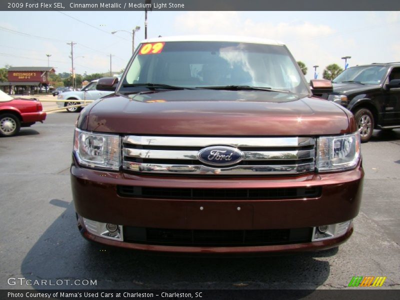 Cinnamon Metallic / Medium Light Stone 2009 Ford Flex SEL