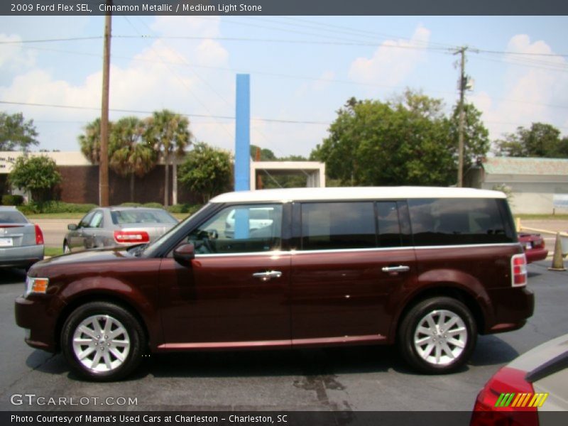 Cinnamon Metallic / Medium Light Stone 2009 Ford Flex SEL