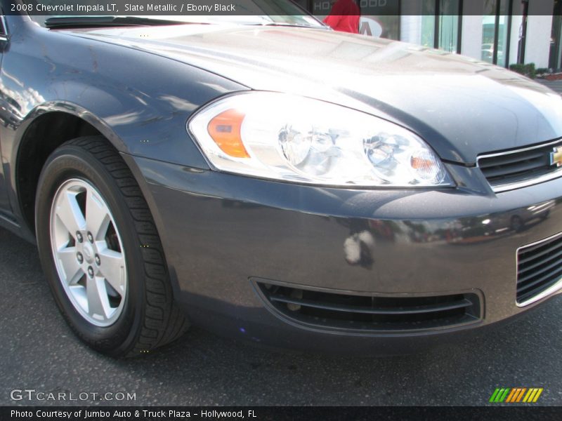Slate Metallic / Ebony Black 2008 Chevrolet Impala LT