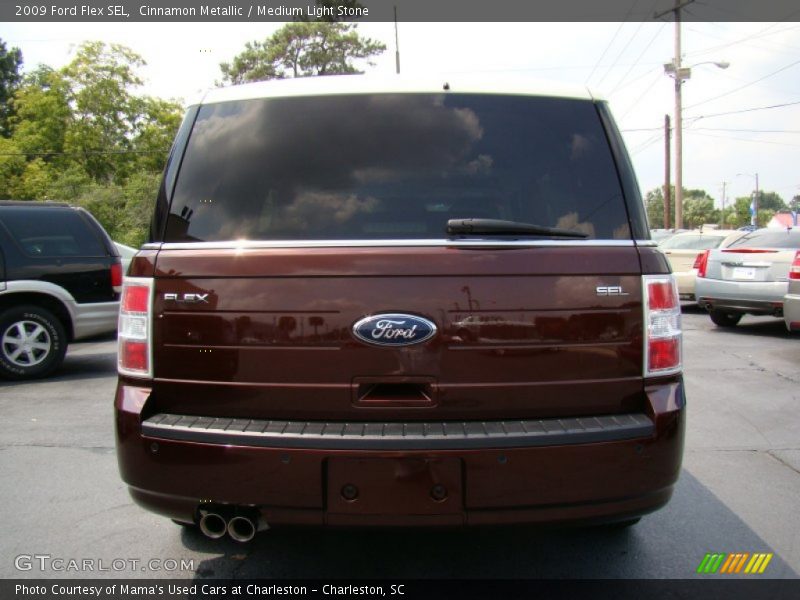 Cinnamon Metallic / Medium Light Stone 2009 Ford Flex SEL