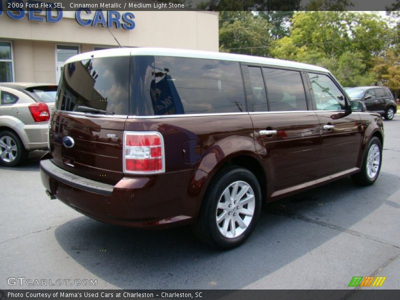 Cinnamon Metallic / Medium Light Stone 2009 Ford Flex SEL