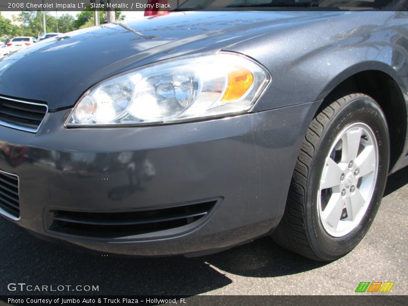 Slate Metallic / Ebony Black 2008 Chevrolet Impala LT