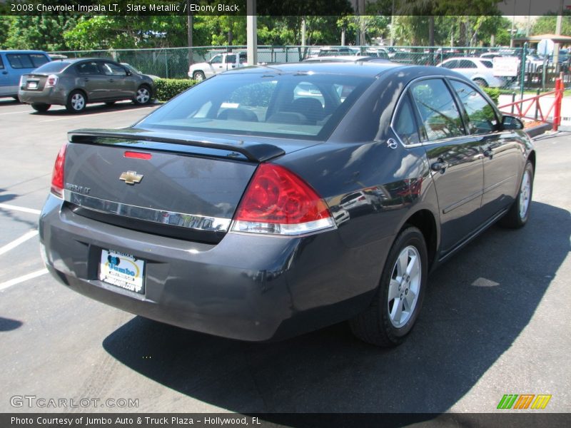 Slate Metallic / Ebony Black 2008 Chevrolet Impala LT