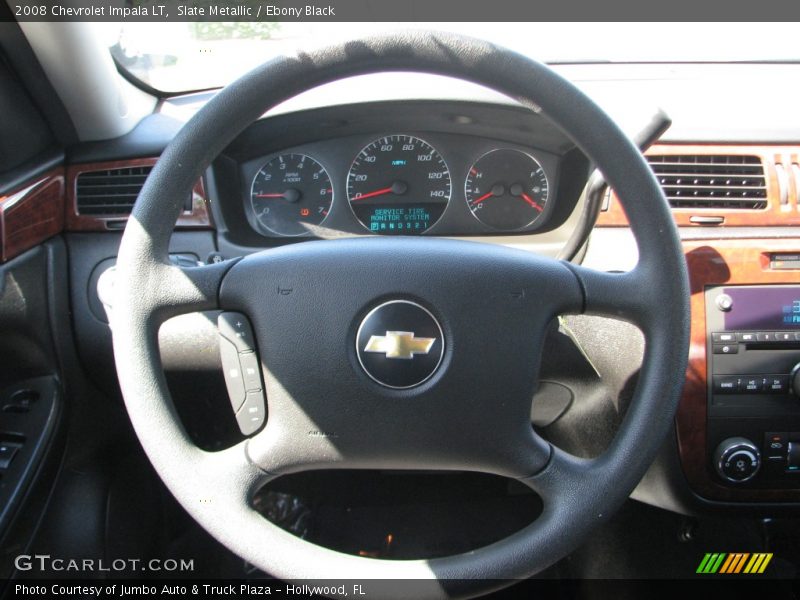 Slate Metallic / Ebony Black 2008 Chevrolet Impala LT